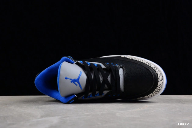 Rep blue air sport 136064-007 retro 3 jordan 0514